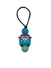 Load image into Gallery viewer, Peace Bus zipper pull