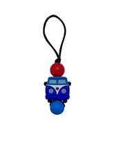Load image into Gallery viewer, Peace Bus zipper pull
