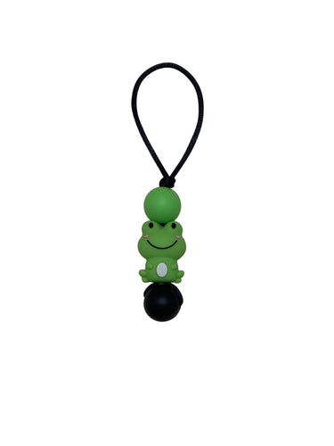 3D Frog zipper pull