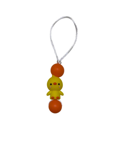 3D Chick zipper pull