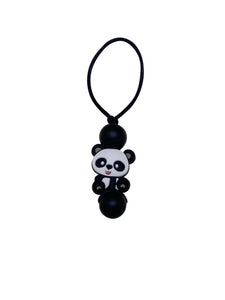 Panda zipper pull