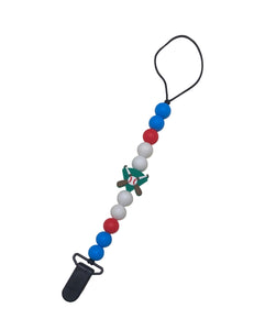 Baseball ⚾️ pacifier clip