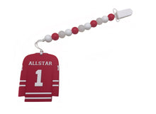 Load image into Gallery viewer, Hockey Jersey teether