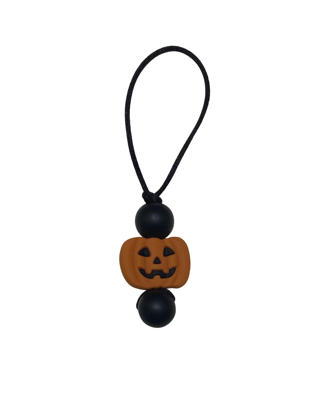 Jack-O-Lantern zipper pull