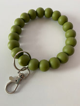 Load image into Gallery viewer, “Green with Envy” Wristlet Keychain