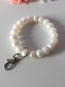 “Pearl” Wristlet Keychain