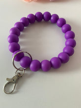 Load image into Gallery viewer, “Appealing Purple” Wristlet Keychain