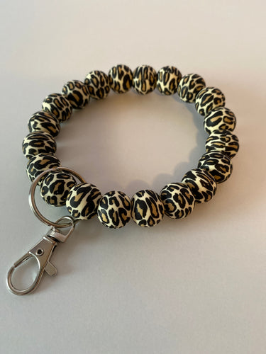 “Leopard Print” Wristlet Keychain