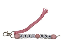 Load image into Gallery viewer, Girl Mom keychain