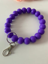 Load image into Gallery viewer, “Appealing Purple” Wristlet Keychain