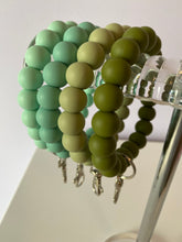Load image into Gallery viewer, “Green with Envy” Wristlet Keychain